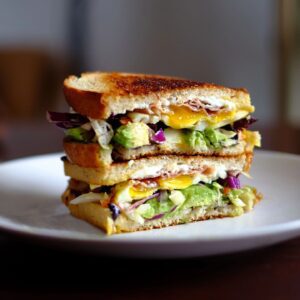 Crispy Chicken Cheese Sandwich