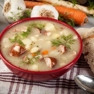 Chicken & Salami Soup